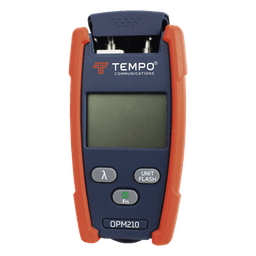 Medidor de Potencia (Micro OPM) para Fibra Óptica con Localizador Visual de Fallos (VFL), Entrada Universal de 2.5 mm (para Conectores SC, ST y FC), Rango de Medición de -70 a +10 dBm