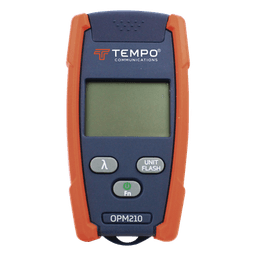 Medidor de Potencia (Micro OPM) para Fibra Óptica con Localizador Visual de Fallos (VFL), Entrada Universal de 2.5 mm (para Conectores SC, ST y FC), Rango de Medición de -70 a +10 dBm
