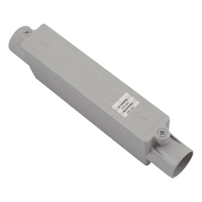 Filtro de ¾” para Tuberías de Detección de Humo por Aspiración VESDA, Color Gris