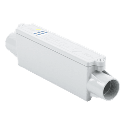 Filtro de ¾” para Tuberías de Detección de Humo por Aspiración VESDA, Color Gris
