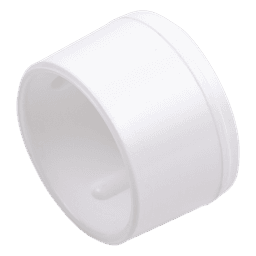 Tapón de Alta Resistencia con Anti UV para Postes de Cercos Eléctricos / 1" (25.4 mm) / Polipropileno Virgen / Color Blanco / Instalación por Presión