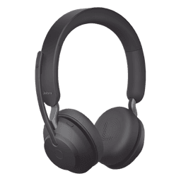 Jabra Evolve2 65, Auricular stereo versión UC con aislamiento de ruido activa, dongle USB-A indicador de ocupado (Busylight) (26599-989-999)