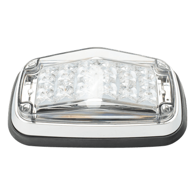Luz de advertencia 8 X 4", Color Claro, IP67, SAE, Ideal para Ambulancias