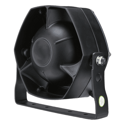 Bocina de uso Rudo, de 100 W, Ideal para espacios reducidos, 8 Ohms de Impedancia