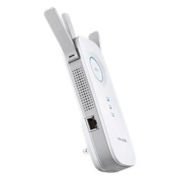 Repetidor / Extensor de Cobertura WiFi AC, 1750 Mbps, doble banda 2.4 GHz y 5 GHz, con 1 puerto 10/100/1000 Mbps, 3 antenas externas