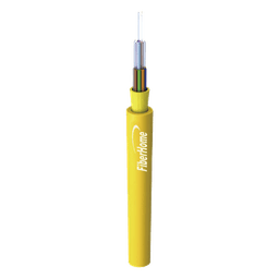Cable de Fibra Óptica Monomodo, 12 hilos, para Interior, Tight Buffer 900µm, OFNR Riser, Dieléctrica
