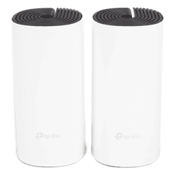 KIT 2 Routers Inalámbricos MESH Interior para Hogar / Doble Banda Wi-Fi 5 AC1200 Mbps / 2 Puerto Gigabit WAN/LAN / 2 Antenas Internas / Administración Mediante la App Deco (iOS, Android) 