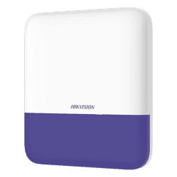 (AX PRO) Sirena Inalámbrica con Estrobo Azul para Exterior IP65 / 110 dB
