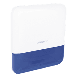 (AX PRO) Sirena Inalámbrica con Estrobo Azul para Exterior IP65 / 110 dB