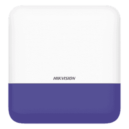 (AX PRO) Sirena Inalámbrica con Estrobo Azul para Exterior IP65 / 110 dB