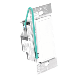 Interruptor de pared on/off para sistema RadioRA 2, doble voltaje 120/277 V, 8 A en iluminación y motores de 1/10 HP (3 A), dos hilos sin cable neutro, unipolar o multilocalización