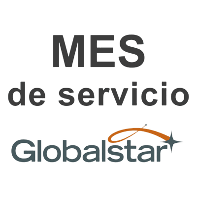 Servicio Mensual del Uso de Satélites GLOBALSTAR