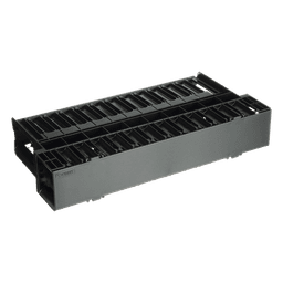Organizador de Cables Horizontal NetManager, Doble (Frontal y Posterior), Para Rack de 19in, 2UR