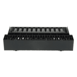Organizador de Cables Horizontal NetManager, Doble (Frontal y Posterior), Para Rack de 19in, 2UR