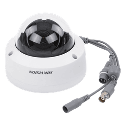 Domo TURBOHD 2 Megapixel (1080p) / Lente 2.8 mm / 30 mts IR EXIR / TVI-AHD-CVI-CVBS / IK10 / IP67 / WDR 120 dB / Ultra Baja Iluminación / Metal
