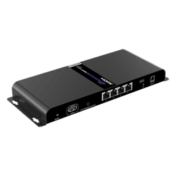 Kit Divisor y Extensor HDMI (Extender Splitter) | Divide 1 Fuente HDMI a 4 Pantallas | Extiende la señal HDMI hasta 120 m | Resolución 4Kx2K @ 60 Hz | Cat 6/6a | Uso 24/7 | Longitud del cable autoajustable 