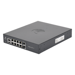 Switch PoE cnMatrix Ex1010-P / 8 Puertos Gigabit PoE 802.3af/at + 2 SFP / Capa 2 / Gestión en la Nube Gratuito