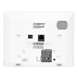 Monitor IP/SIP para interior, Wi-Fi, pantalla a color de 7", audio de 2 vías, PoE, 8 interfaces de entrada de alarma.