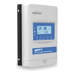 Controlador Solar MPPT 40A 12/24/36/48 V, Máximo Voltaje de Circuito Abierto Voc 150 Vcc, Configurable para Baterías de Litio