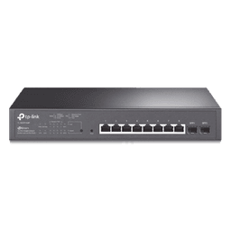 Switch PoE Administrable / 8 Puertos Gigabit PoE+ / 2 Puertos SFP / 150W / SDN / Montaje en Rack