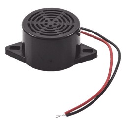 Zumbador 85 dBi a 12 Vcc para Chapas y Contrachapas permite avisar que la puerta se esta abriendo.