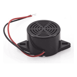 Zumbador 85 dBi a 12 Vcc para Chapas y Contrachapas permite avisar que la puerta se esta abriendo.
