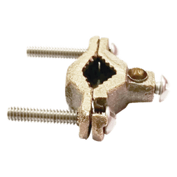 Conector Tubo a Cable / Bronce 100% / Tubo hasta 1 1/4 in / Cable 4 AWG / Aterrizaje Torres TZ / Sin Soldadura
