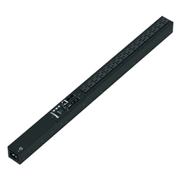 PDU Monitoreable (MI) para Distribución de Energía, Enchufe de Entrada NEMA 5-15P, Con 16 Salidas NEMA 5-20R, de Instalación Vertical, 120 Vca, 15 Amp