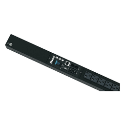 PDU Monitoreable (MI) para Distribución de Energía, Enchufe de Entrada NEMA 5-15P, Con 16 Salidas NEMA 5-20R, de Instalación Vertical, 120 Vca, 15 Amp