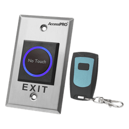 Botón de Salida sin Contacto con Control Remoto / Iluminación LED / Distancia de Detección Touch Ajustable