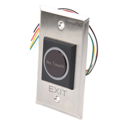 Botón de Salida sin Contacto con Control Remoto / Iluminación LED / Distancia de Detección Touch Ajustable