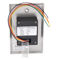 Botón de Salida sin Contacto con Control Remoto / Iluminación LED / Distancia de Detección Touch Ajustable