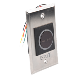 Botón de Salida sin Contacto con Control Remoto / Iluminación LED / Distancia de Detección Touch Ajustable