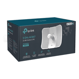 CPE de Exterior de 5 GHz AC 867 Mbps, Antena direccional de 23 dBi, potencia de 29 dBm, PoE pasivo