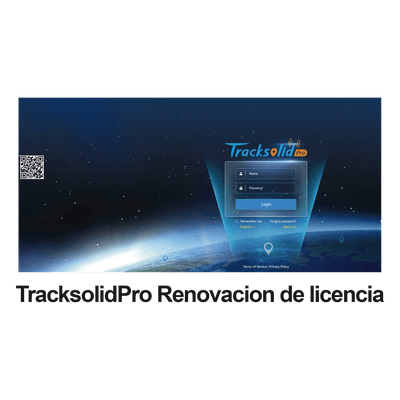 Renovación de licencia para plataforma TracksolidPro