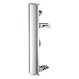 Antena sectorial de 100 grados, 20 dBi, 5150-5850 MHz , desempeño Carrier Class, integra BackShield para evitar lóbulos laterales