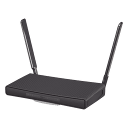 (hAP ac3)  Router inalámbrico de doble banda con 5 puertos Gigabit Ethernet y antenas externas de alta ganancia