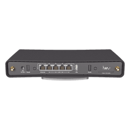 (hAP ac3)  Router inalámbrico de doble banda con 5 puertos Gigabit Ethernet y antenas externas de alta ganancia