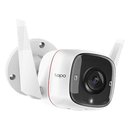 Cámara IP Wi-Fi para exterior, 3 megapixel, audio doble vía, visión nocturna, notificación Push, acepta memoria Micro SD de para grabación. 