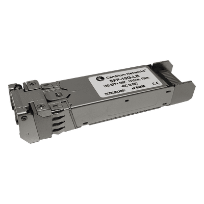 Transceptor MiniGbic SFP+ 10 Gbps Monomodo, distancia hasta 10 km, conector LC