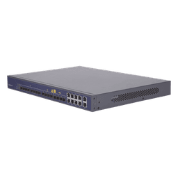 OLT de 8 puertos EPON con 16 puertos Uplink (8 puertos Gigabit Ethernet + 4 puertos SFP + 4 puertos SFP+), hasta 512 ONUs
