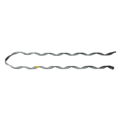 Remate Preformado de Acero Galvanizado para fibra Mini-ADSS, Diámetros 6-7 mm (Estructura de 4 hilos con Polvo Abrasivo) 