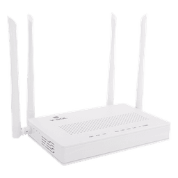 ONU Dual G/EPON con Wi-Fi AC de doble banda, 1 puerto SC/UPC + 2 puertos LAN Gigabit + 1 puerto FXS