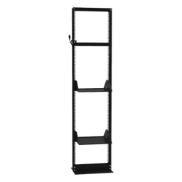 Kit de Rack Estándar 19", 45 UR con 2 Charolas  y PDU (8 tomas). Ideal para UPS y Servidores tipo Torre.