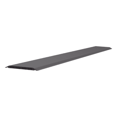 Canaleta de Piso de 4 Vías, Material PVC Rígido, 6 ft de largo, 176 mm de Ancho, Color Negro 