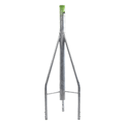 Tramo de Remate (Copete) para Tramo STZ-30 Galvanizado Electrolítico con Opresores para Pararrayo.