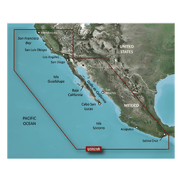 Mapa HXUS021R California - México.
