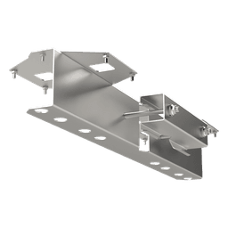Base Doble para Lámpara de Obstrucción EI-GSLSE. Compatible con tubo hasta 1-1/4".