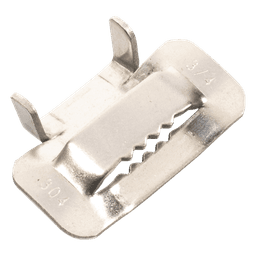 Hebilla de Acero Inoxidable T, 3/4", 100 piezas