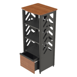 Estante Doméstico para Equipo de Telecomunicaciones (675x1517x599mm)